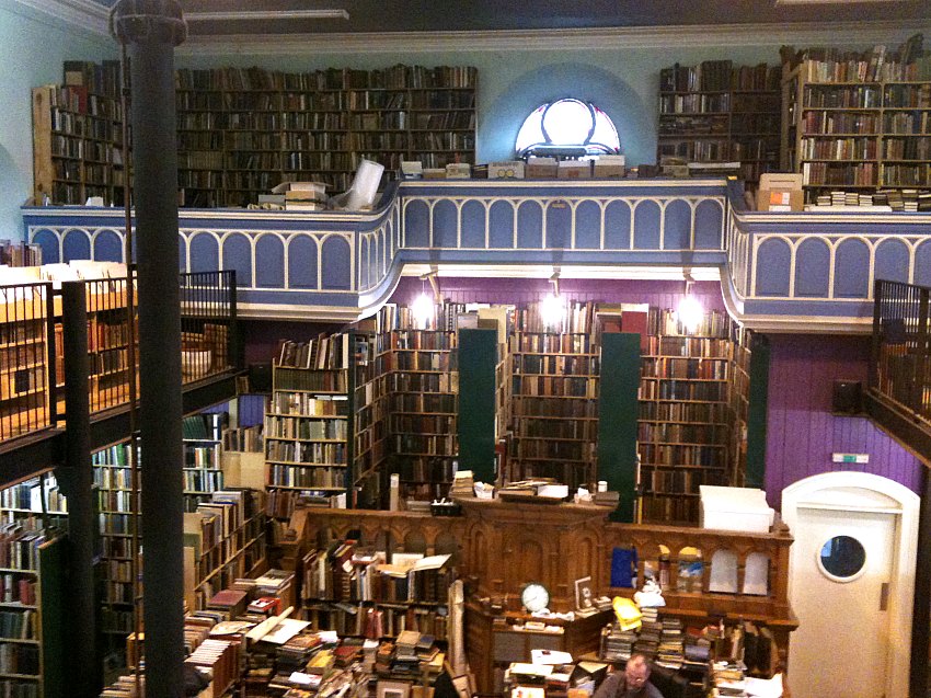 Leakey's bookshop Inverness