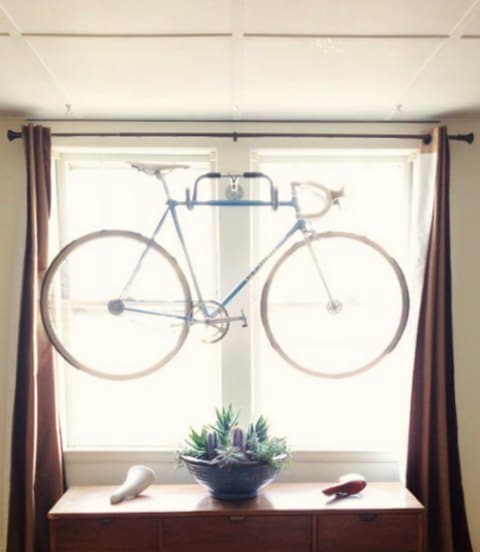 window bike storage
