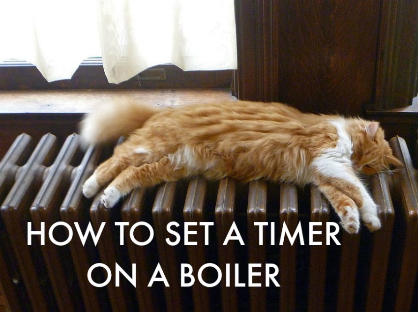 how to set the boiler time