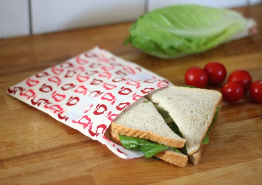 keep leaf sandwich bag as an eco-friendly alternative to cling film