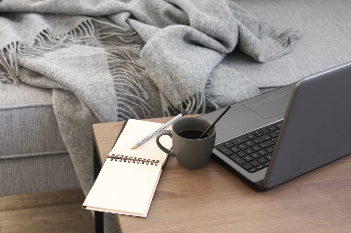 12 Ways To Keep Warm Working From Home This Winter