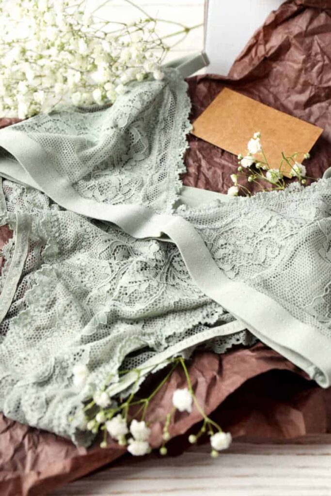 collection of lace underwear