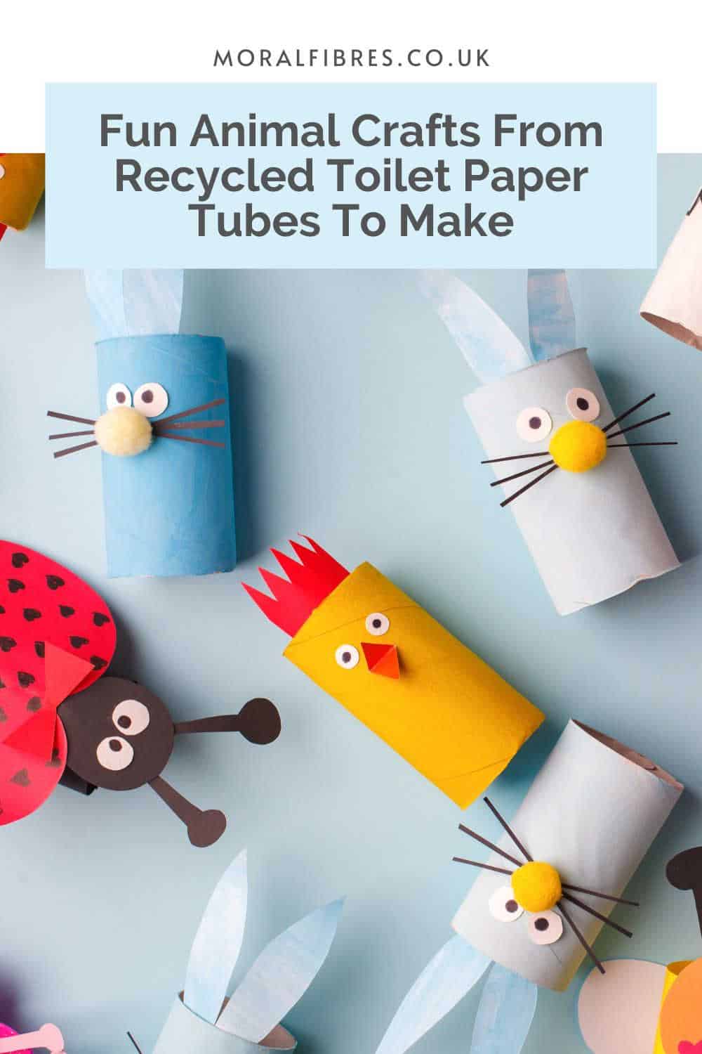 Craft Animals From Recycled Materials