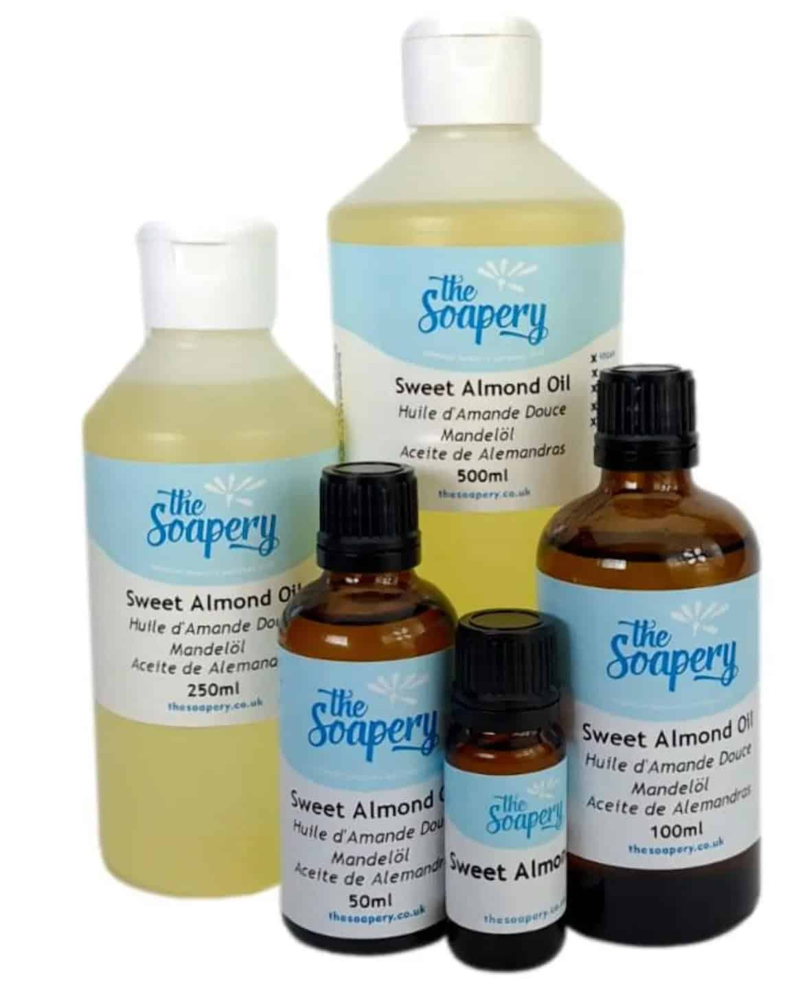 Selection of products from The Soapery.